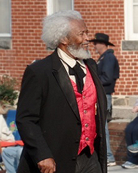 Frederick Douglass in parade