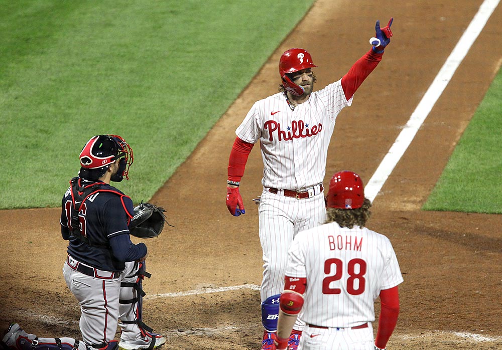 Bryce Harper on Phillies' NLCS advancement, Orlando Arcia